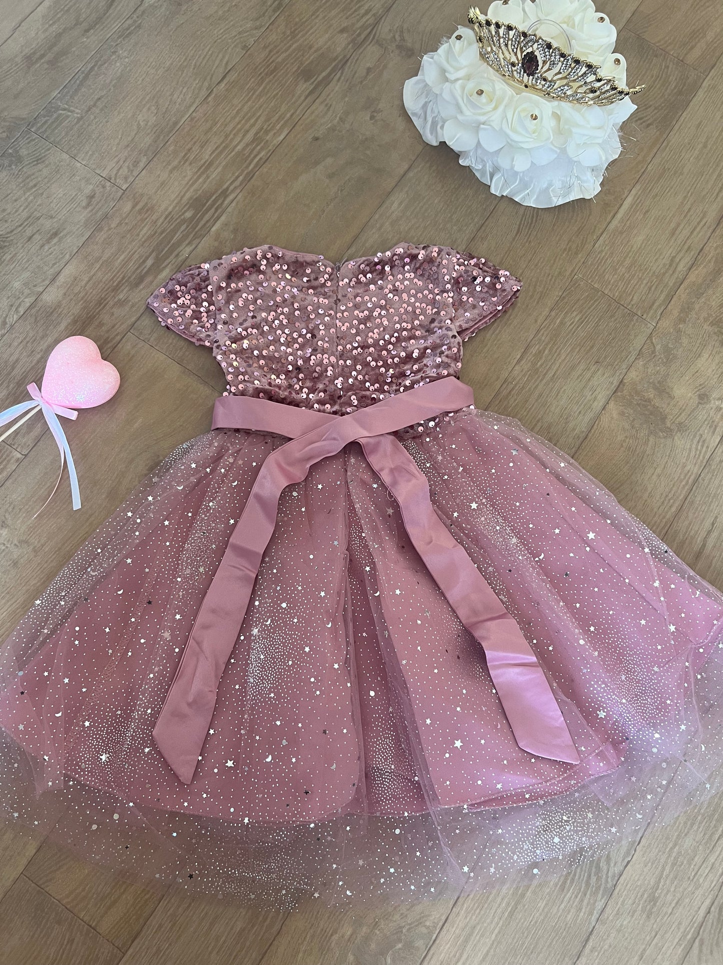Robe princesse scintillante