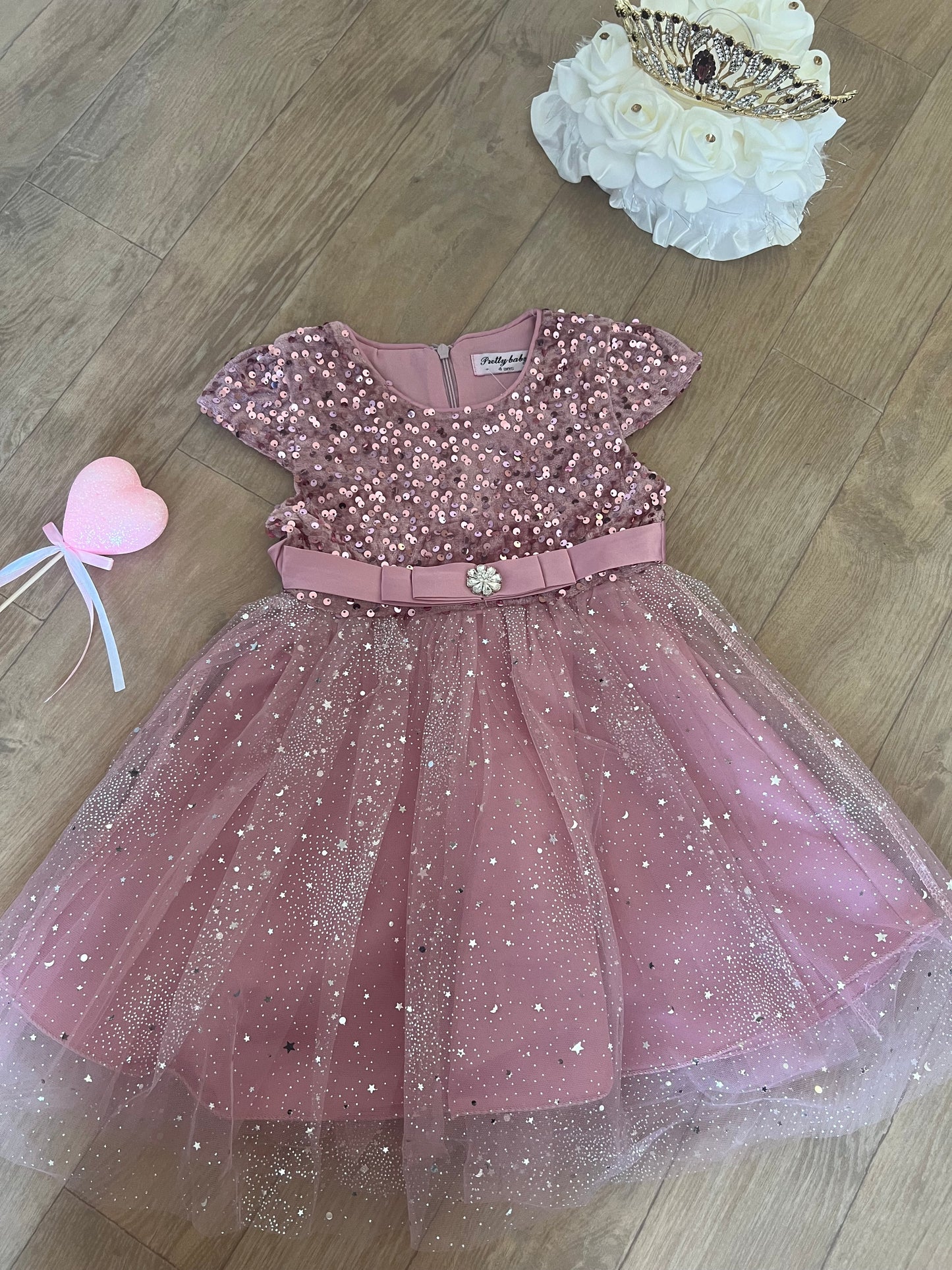 Robe princesse scintillante