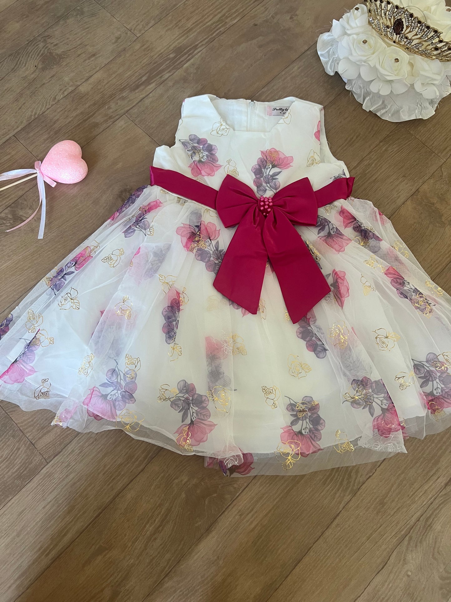 Robe Rose Impériale