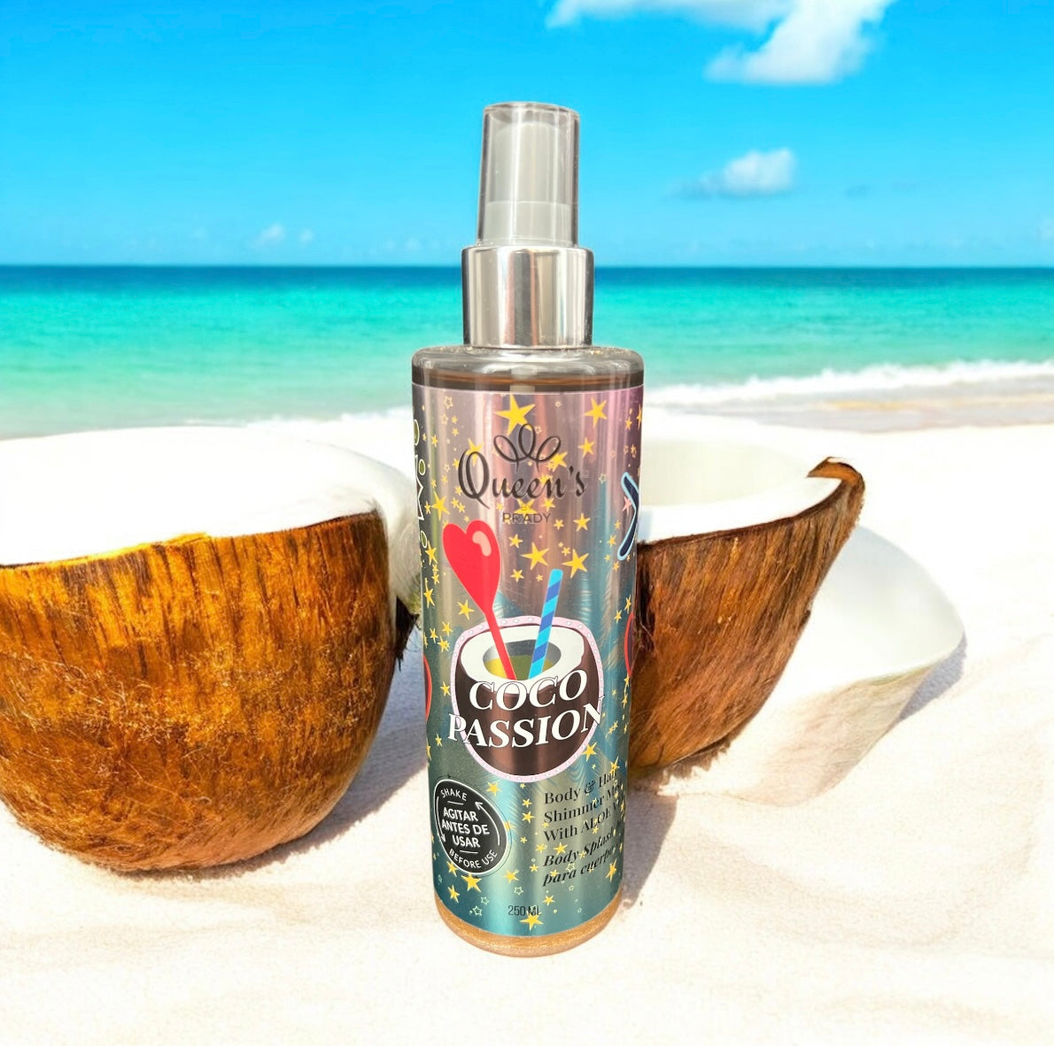 Brume pailleté coco passion