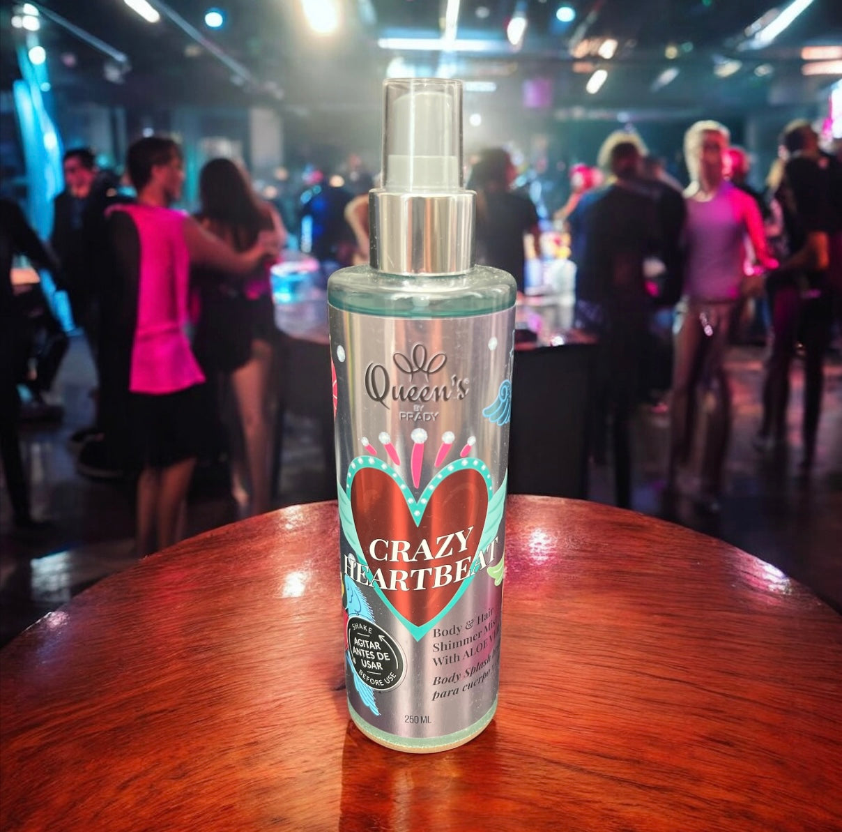 Brume pailleté Crazy Heartbeat