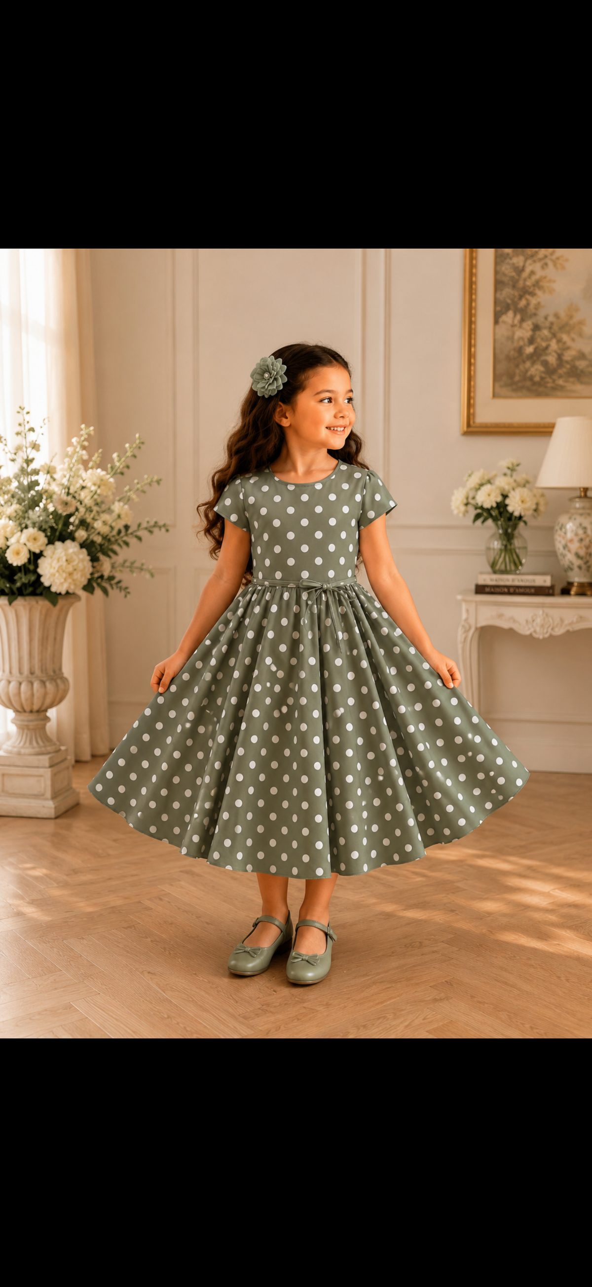 Robe Elise verte
