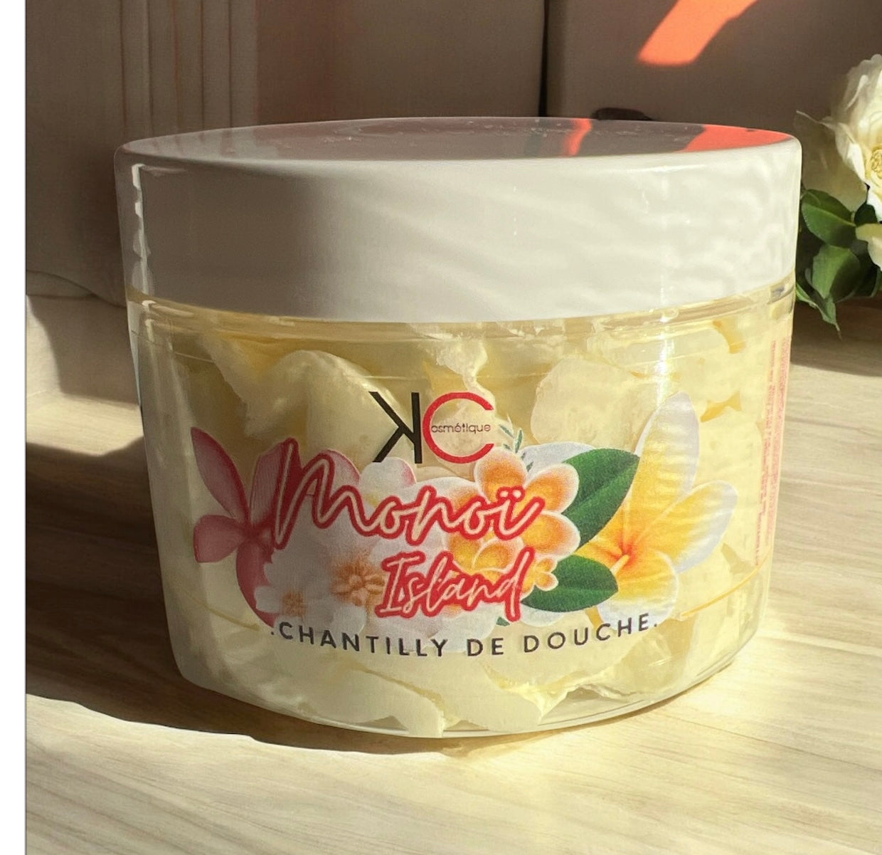 Chantilly de douche Monoï Island