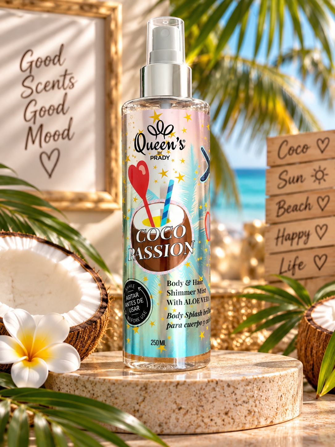 Brume pailletée Coco passion