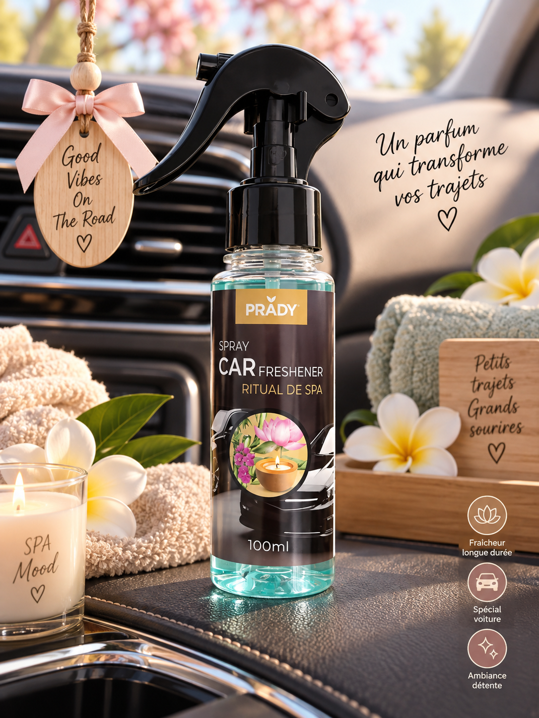 Spray voiture SPA