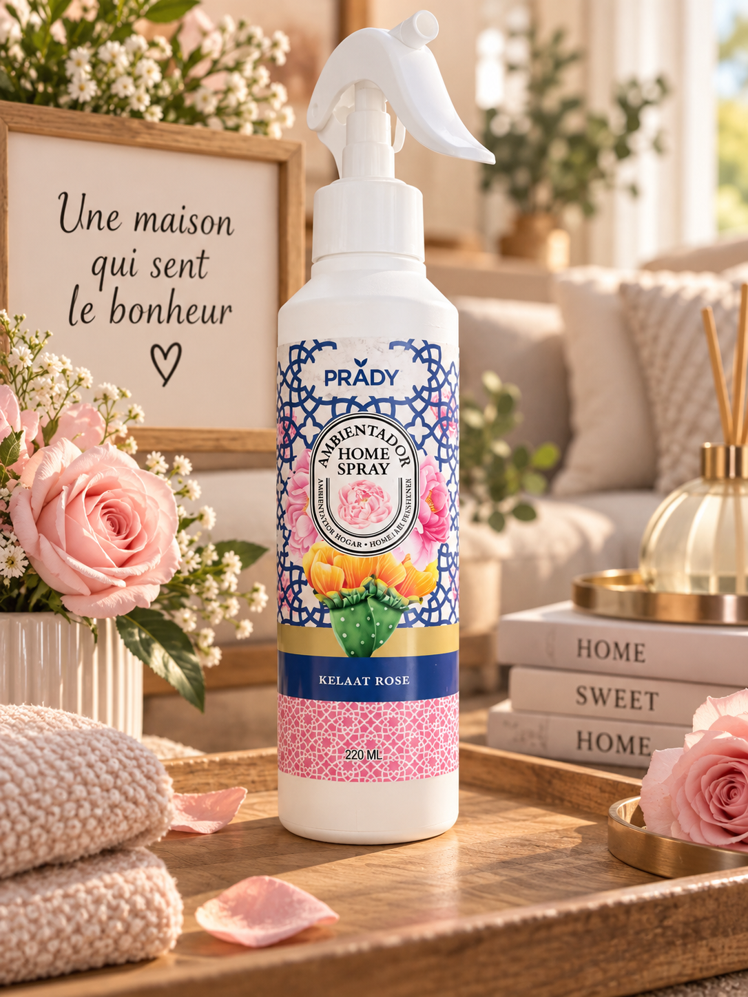 Spray maison Keelat rose