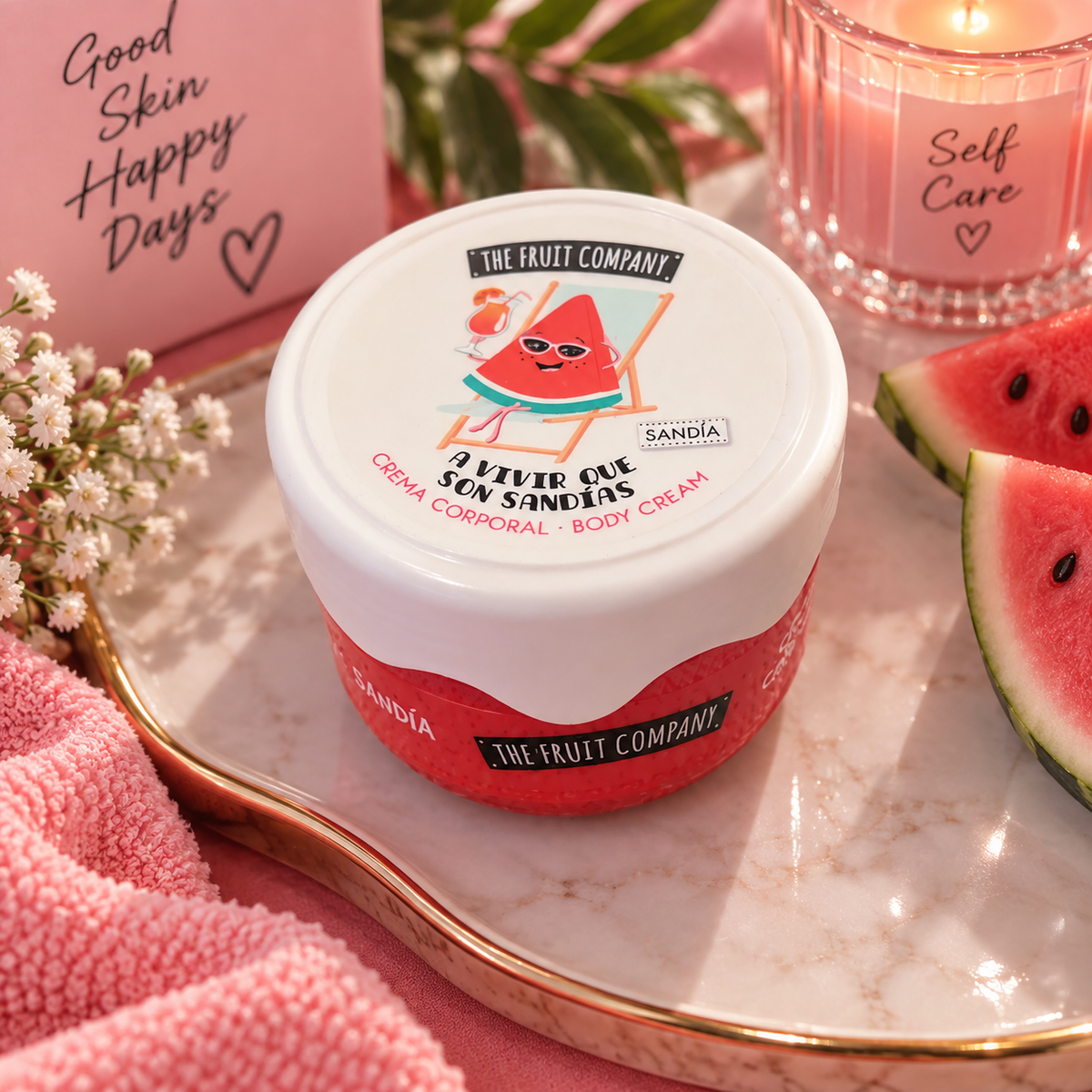 Crème hydratante Pastèque
