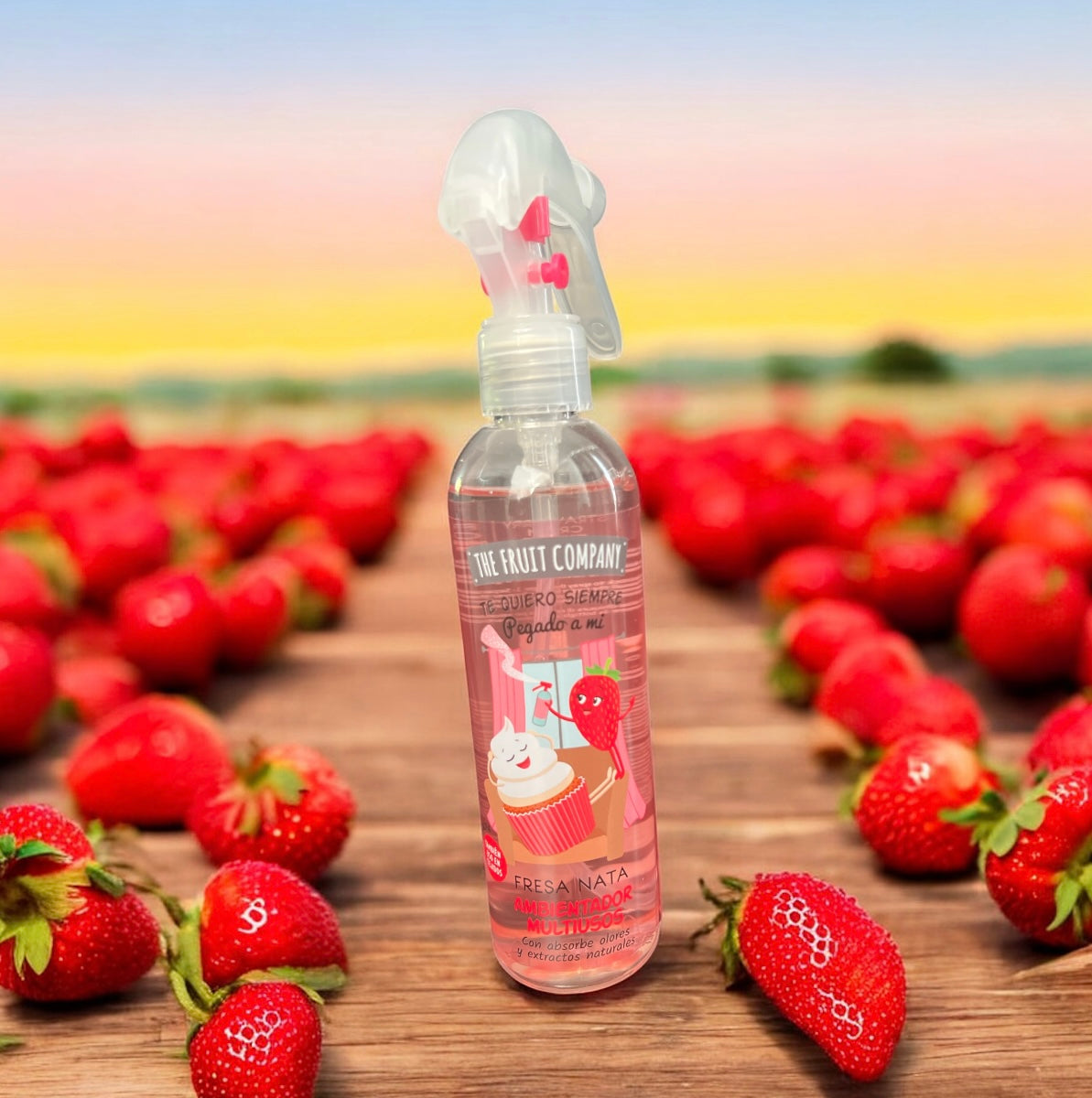 Spray d'intérieur fraise chantilly